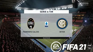 Juventus vs Inter Milan - FIFA 21 (Serie A)