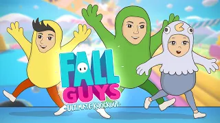 Playing Fall Guys with Roni and Aaron!