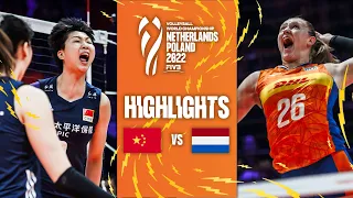 🇨🇳 CHN vs. 🇳🇱 NED - Highlights  Phase 2| Women's World Championship 2022