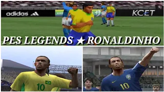 RONALDINHO - PRO EVOLUTION SOCCER - PS1 e PS2