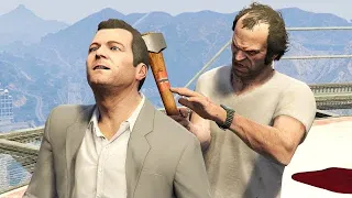 “Trailer” GTA V PC Trevor Kills Michael (Editor Rockstar Movie Cinematic Short Film)