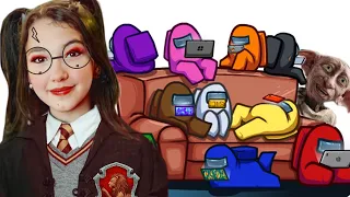 HARRY POTTER VIROU IMPOSTOR  NO AMONG US (Among Us) | Luluca Games