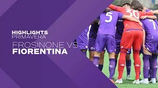 HL Primavera:Frosinone-Fiorentina 1-0 (41' Bracaglia)