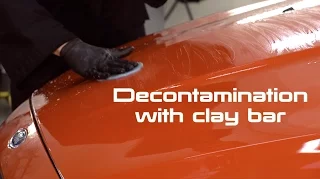 Decontamination with Soft99 clay bar