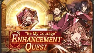 FFBE WOTV Be My Courage VC Nightmare difficulty - all missions with mono earth