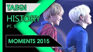 TAEGI VSUGA MOMENTS 2015 HISTORY PT. 5 [RUS]