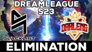 ELIMINATION, YOWE SNIPER vs ABED PUCK !! BLACKLIST vs TEAM DARLENG 3.0 - DREAMLEAGUE S23 SEA DOTA 2