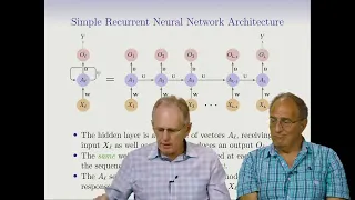 Statistical Learning: 10.4 Recurrent Neural Networks