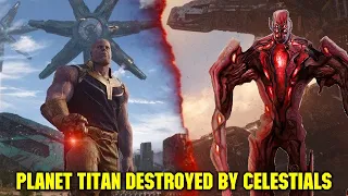 Did A Celestial Emergence Destroy Thanos's Planet?