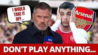 INCREDIBLE. LOOK WHAT CARRAGHER SAID ABOUT HAVERTZ! ARSENAL NEWS.