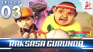 BoBoiBoy Galaxy EP03 | Raksasa Gurunda / Planet Gurunda Exploration (ENG Subtitles)