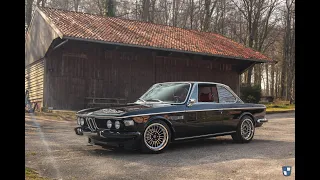 BMW 3.0 CSi E9 - Black over Red leather w/ 17" Alpina wheels