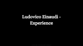 Ludovico Einaudi - Expérience short version