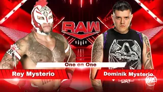 WWE 2K23 - Rey Mysterio VS Dominik Mysterio | WWE Raw