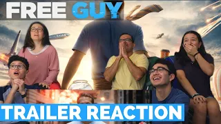 FREE GUY Trailer 2  REACTION || MaJeliv Reactions || "Ryan Reynolds is a NPC...so What's a NPC?"
