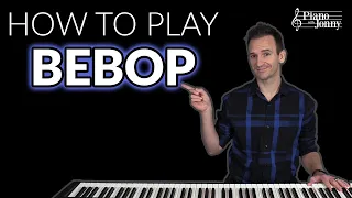 Wanna Play Bebop Piano? Start Here 🏁