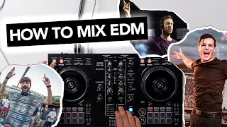 3 Ways To Mix.. Martin Garrix, David Guetta & Calvin Harris (Easy DJ Tutorial)