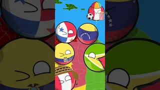 Eliminando países de América (Temporada 2) serie completa #countryballs #humor