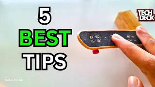 THE BEST Fingerboard TIPS (Beginners and Pros)