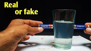 Battery make tornado in the water real or fake ||