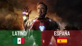 Yo soy Iron Man - Español Latino vs Castellano