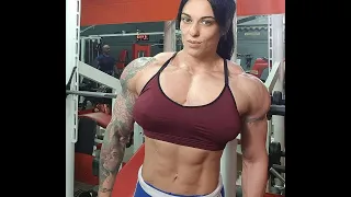 Laura Pintado Chinchilla big muscle mass female bodybuilder