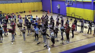 Kearney Middle School Band Spring 2021 Concert: "When the Saints Go Marching In"