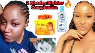 HOW TO MIX AND USE CAROTONE CREAM FOR SKIN LIGHTENING & FLAWLESS SKIN TONE WITHOUT SIDE EFFECTS..