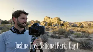 Full Moon & Desert Landscape Photography in Joshua Tree National Park | Day 1