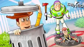 CSGO - TOY STORY PREDIJO EL FIN DEL MUNDO con ESTA SALVADA ÉPICA !! 😂  - Hide and Seek