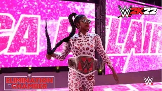 WWE 2K22: Elimination Chamber: Bianca Belair's Open Challenge