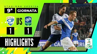 Brescia vs Feralpisalò 1-1 |Primo derby di questa provincia in B | HIGHLIGHTS SERIE BKT 2023 - 2024