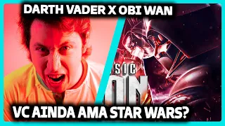 Luz e Escuridão | Darth Vader Vs Obi-Wan (Star Wars) | Papyrus da Batata | REACT DO MORENO