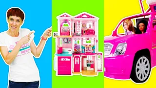 Видео для девочек - Барби и подружки выбирают новый дом