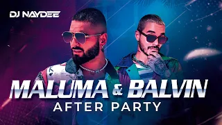 Maluma Y J Balvin Reggaeton Mix 2021 - 2017 | Poblado Remix, Sobrio, Hawaii | After Party DJ Naydee