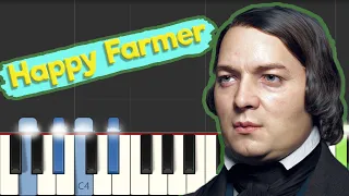 EASY Classical Piano Songs - #15 Schumann Happy Farmer