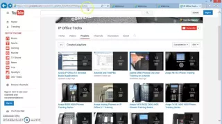 Using our YouTube Page: IP Office Techs