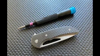 How to disassemble and maintain the Ferrum Forge Mini Archbishop Pocketknife