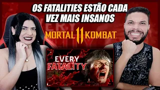 Todos os FATALITIES de Mortal Kombat 11 Ultimate (REACT)