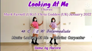 LOOKING AT ME  by Aurora Line Dance  I  Choreo by Mark Furnell (UK) & Chris Godden (UK)