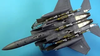 F-15K SLAM EAGLE 1/48 ACADEMY Part.6 웨더링 및 최종조립(Final Assembly)프라모델도색 scale model aircraft building