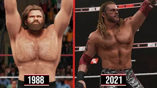 All Royal Rumble Winners! 1988 - 2021 (WWE 2K)