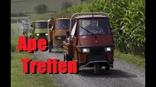 Das Piaggio Ape Treffen in Schermbeck 2021 - Die Apeschrauber