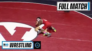 141 LBS: Danny Bertoni (Maryland) vs. #6 Chad Red Jr. (Nebraska) | 2021 Big Ten Wrestling