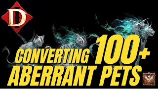 100+ Aberrant Familiars Conversions | Diablo Immortal