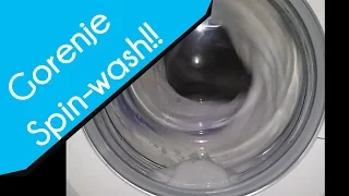 Gorenje Senso Care - Cottons 60° intensive main wash action!