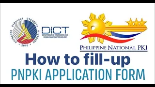 How to Fill-up PNPKI Application Form?