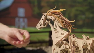 Ugears Horse-Mechanoid. Exclusively on Kickstarter