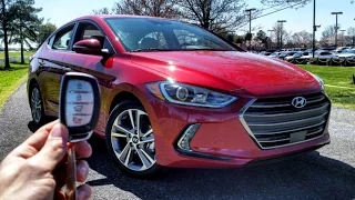 2017 Hyundai Elantra Limited: Start Up, Walkaround, Test Drive and Review