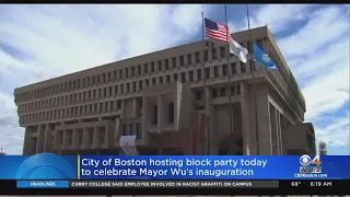 Boston hosting block party Thursday to celebrate Mayor Wu's inauguration